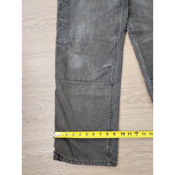 Arborwear Original Tree Climbers Pants Mens 42x28 Tag 42x30 Brown Heavy Duty - Picture 5 of 16